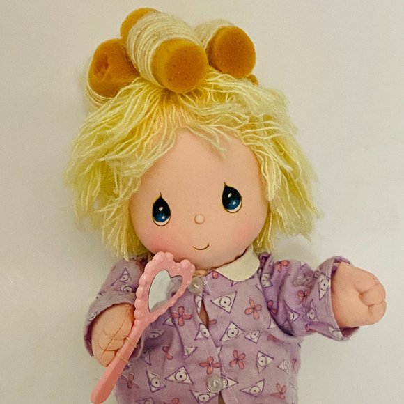 Precious Moments 1987 Sylvie Musical Applause Doll Wind Up Musical Doll - Picture 3 of 11